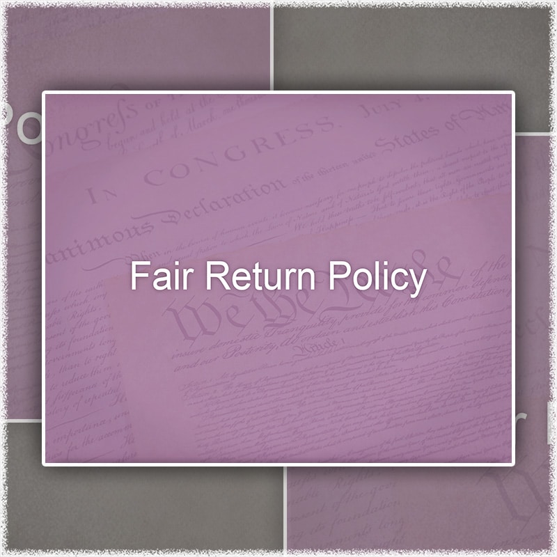 Fair Return Policy